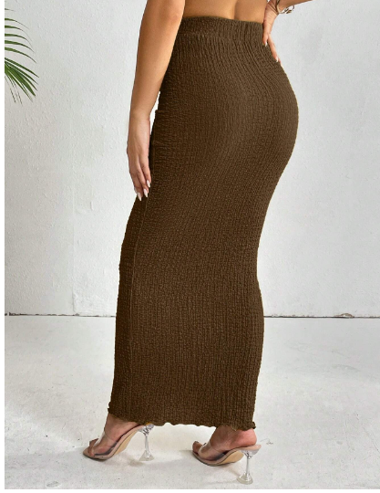 Earth Goddess Bodycon Maxi Skirt